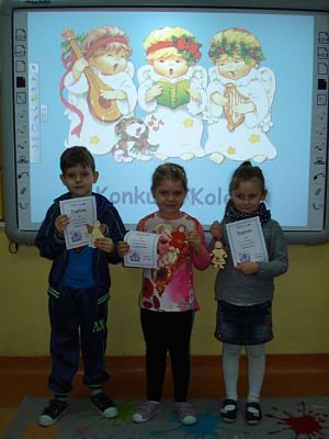 Grafika #1: Konkursy bożonarodzeniowe- Klasa 1