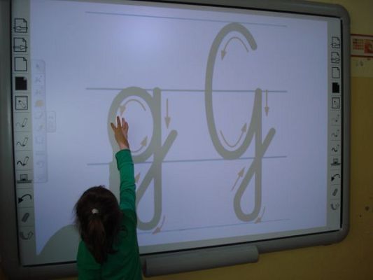 Grafika #0: Gabrysia opowiada- utrwalenie pisowni liter g, G.- Klasa 1