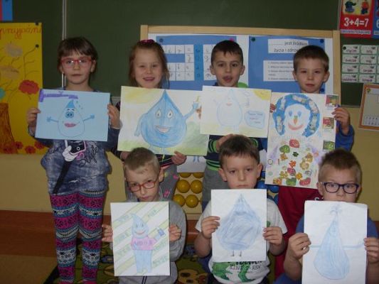 Grafika #5: Źródło życia i zdrowia - woda!