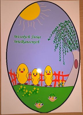 Grafika #1: "Komputerowa pisanka" Ani zdobyła III miejsce!