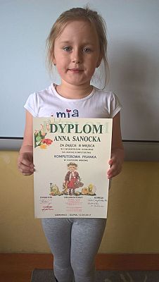 Grafika #2: "Komputerowa pisanka" Ani zdobyła III miejsce!