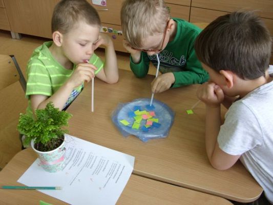 Grafika #3: Zielony Dzień w klasie pierwszej