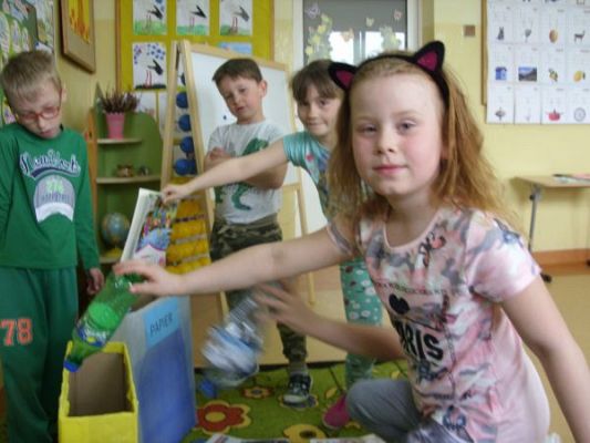 Grafika #6: Zielony Dzień w klasie pierwszej