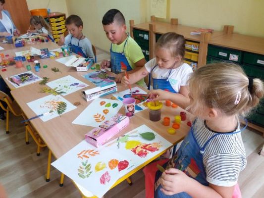 Grafika #4: Pierwsze tygodnie w oddziale przedszkolnym