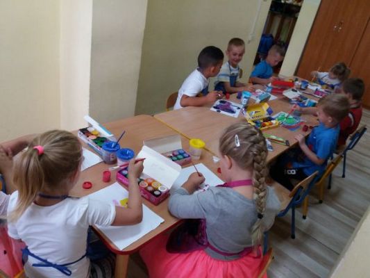 Grafika #0: Pierwsze tygodnie w oddziale przedszkolnym