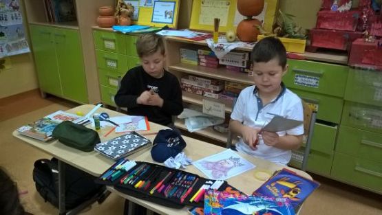 Grafika #5: Pracowity listopad trzecioklasistów