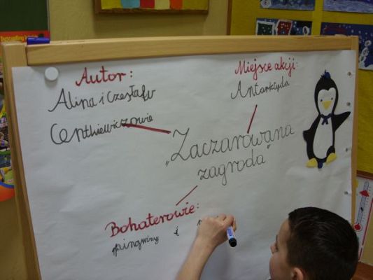 Grafika #4: Zimowe lekcje w kl. II