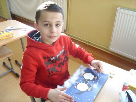 Grafika #5: Zimowe lekcje w kl. II