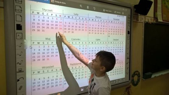 Grafika #1: III klasa w Nowym Roku