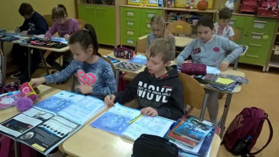 Grafika #4: III klasa w Nowym Roku