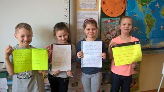 Grafika #7: Kwiecień w klasie trzeciej