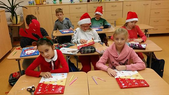 Grafika #2: MIKOŁAJKI W KLASIE II