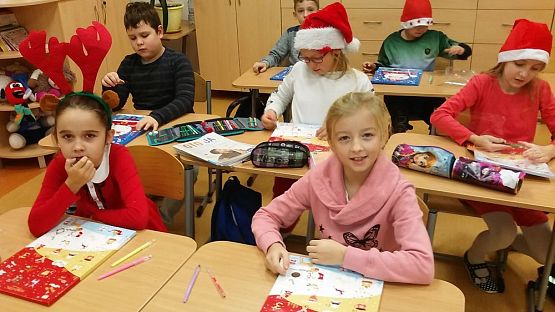 Grafika #1: MIKOŁAJKI W KLASIE II