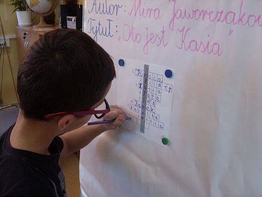 Grafika #3: "Oto jest Kasia" w klasie trzeciej