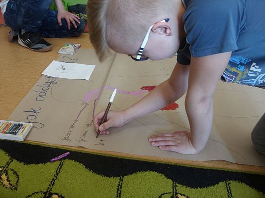 Grafika #3: Doświadczenia z powietrzem w klasie trzeciej