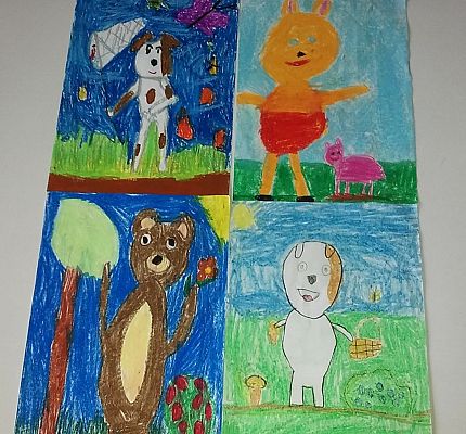 Grafika #1: "Nowe przygody bohaterów dobranocek"