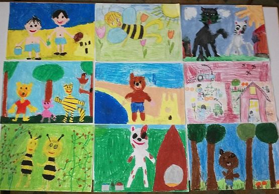 Grafika #0: "Nowe przygody bohaterów dobranocek"