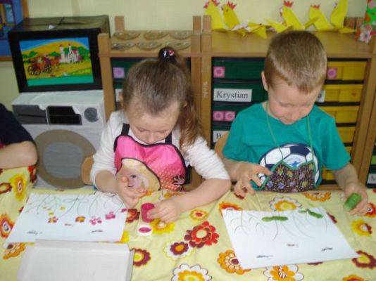 Grafika #5: Wiosna na łące