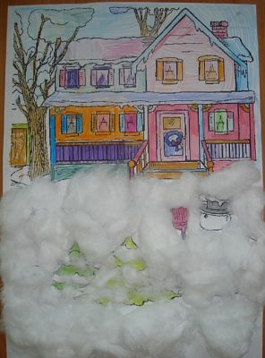 Grafika #112: Zabawy na śniegu