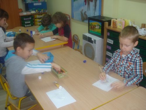 Grafika #4: Odwiedzili nas babcia i dziadziuś