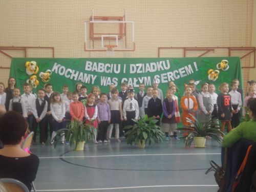 Grafika #123: Odwiedzili nas babcia i dziadziuś