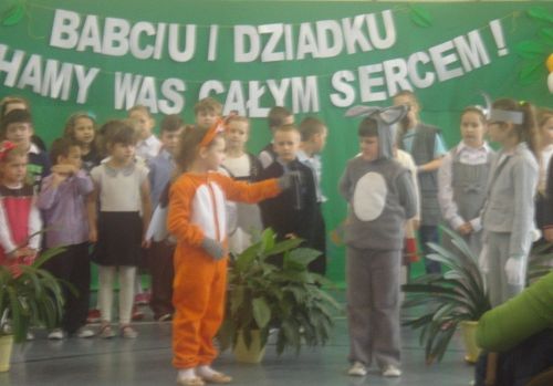 Grafika #126: Odwiedzili nas babcia i dziadziuś