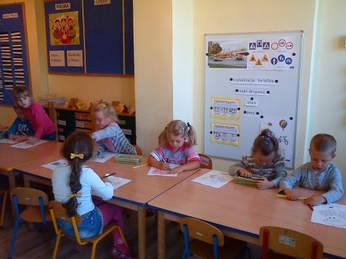 Grafika #1: Droga do przedszkola