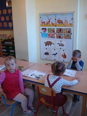 Grafika #10: Co robią zwierzęta jesienią?