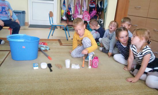 Grafika #0: Zajęcia w przedszkolu