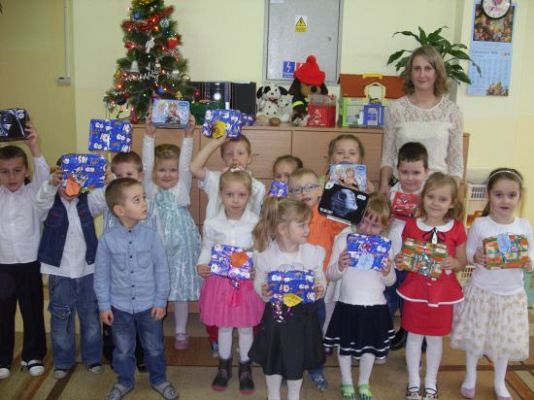 Grafika #0: Spotkanie wigilijne w przedszkolu