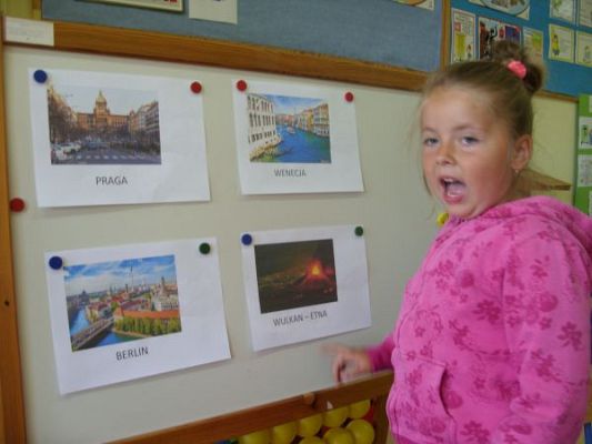 Grafika #0: Przedszkolaki poznają Europę