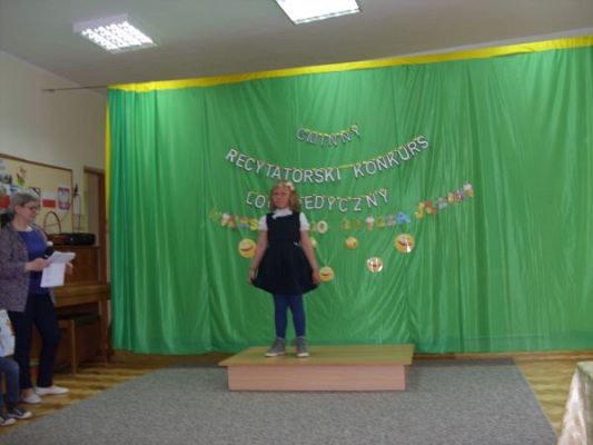 Grafika #1: Gminny Recytatorski Konkurs Logopedyczny