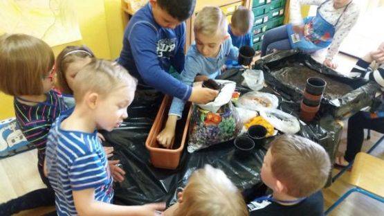 Grafika #6: Kącik przyrody w oddziale przedszkolnym