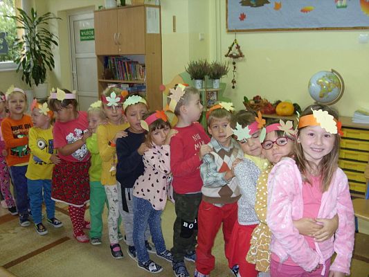 Grafika #0: Jesień zawitała do przedszkola