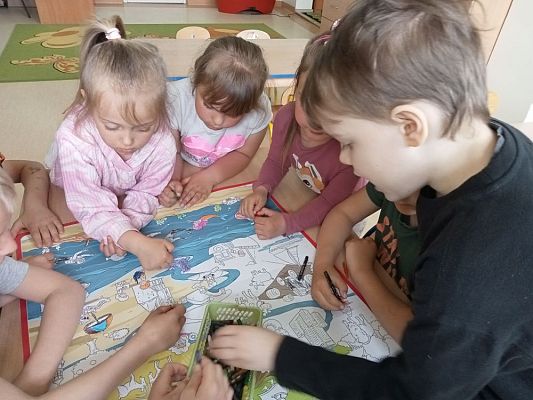 Grafika #8: Maj w Oddziale Przedszkolnym