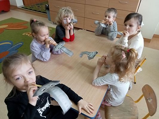 Grafika #2: Kwiecień w Oddziale Przedszkolnym