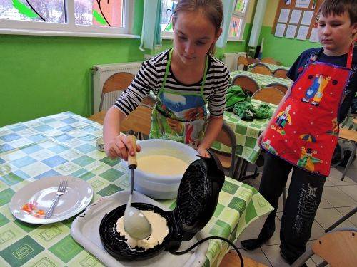 Grafika #1: Pieczemy gofry