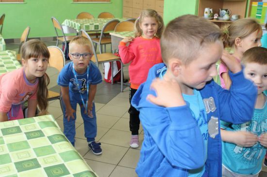 Grafika #2: Klasa 1 podczas zabawy w języku kaszubskim