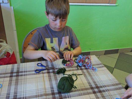 Grafika #2: Pompony w wykonaniu klasy I i II