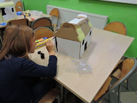 Grafika #2: Kaszubskie domy