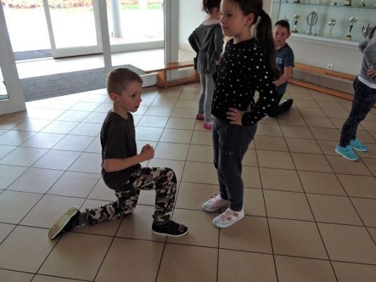 Grafika #0: Nauka tańca kaszubskiego w kl. I i II