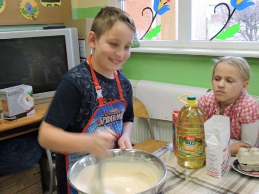 Grafika #2: Klasa III piecze gofry