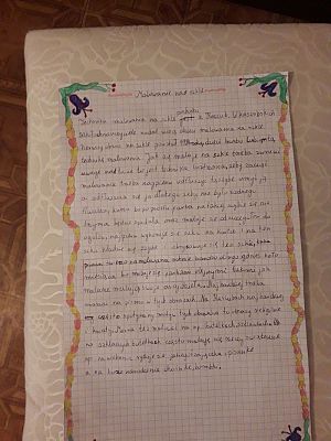 Grafika #6: Edukacja zdalna - język kaszubski klasa 6.