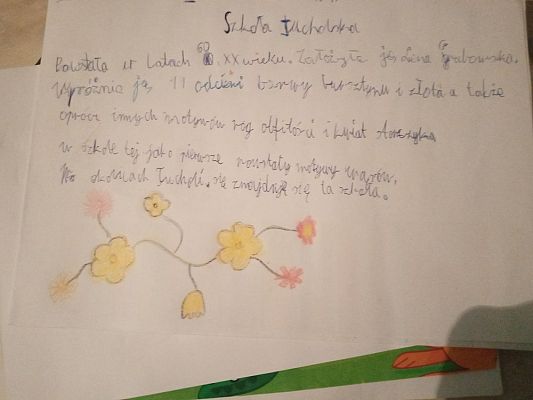 Grafika #6: Edukacja zdalna - język kaszubski klasa 3 i 4.