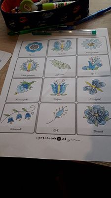 Grafika #0: Edukacja zdalna - język kaszubski klasa 3 i 4.