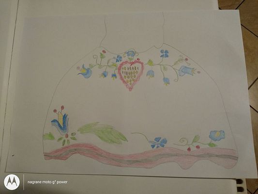 Grafika #3: Edukacja zdalna - język kaszubski klasa 1 i 2.