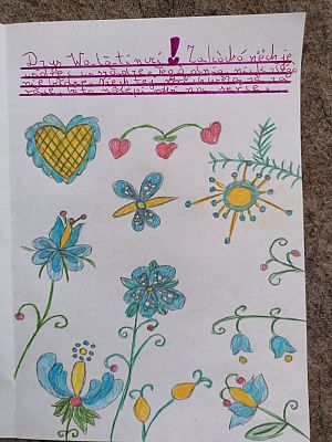 Grafika #10: Edukacja zdalna - język kaszubski klasa 6