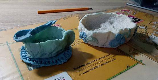 Grafika #16: Edukacja zdalna - język kaszubski klasa 3 i 4. Wyroby z &quot;porcelany&quot;