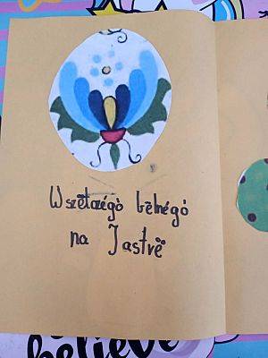 Grafika #11: Edukacja zdalna - język kaszubski. Wielkanoc