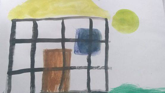 Grafika #16: Edukacja zdalna - język kaszubski klasa 6. Budownictwo na Kaszubach.